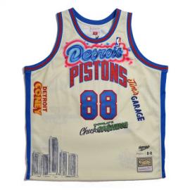 NBA BIG SEAN X BR REMIX JERSEY PISTON