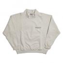 Essentials Oatmeal Mock Neck Sweatshirt