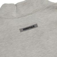 Essentials Oatmeal Mock Neck Sweatshirt