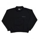 Essentials Black Mock Neck Sweatshirt