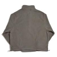 Essentials Grey Polar Fleece Half-Zip Sweater