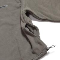 Essentials Grey Polar Fleece Half-Zip Sweater