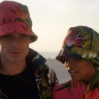 Kona Bucket Hat BLACK & SALMON PARADISE