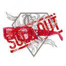 ACETATE SUNGLASSES RED NO COLOR