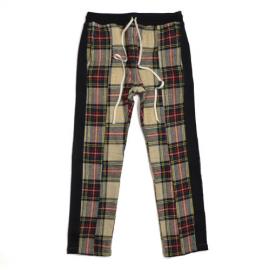 PLAID BAGGY TROUSER