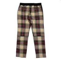 PLAID BAGGY TROUSER