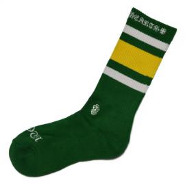 Classic Stripe Socks - Green / Yellow
