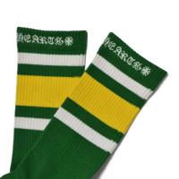 Classic Stripe Socks - Green / Yellow