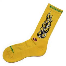 MATTY BOY BRAIN Socks / Yellow