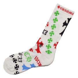 STENCIL Socks / White