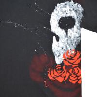 SKULL TAG T-SHIRT HANDPAINTED BY PISCO
