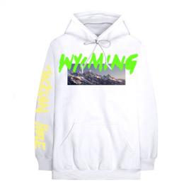 WYOMING HOODIE - WHITE