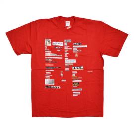 Cutouts Tee Red