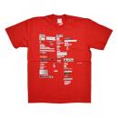 Cutouts Tee Red