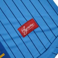 Vertical Logo Baseball Jersey Blue