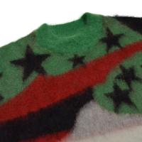 STT MOHAIR KNIT SWTER AF MULTI