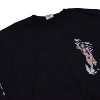 DEADLY DOLL black zebra crewneck