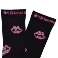 CHOMPER SOCKS - BLACK/PINK