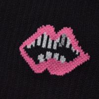 CHOMPER SOCKS - BLACK/PINK