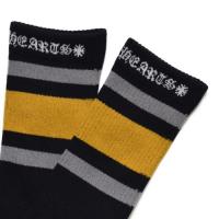 Classic Stripe Socks - Black / Yellow