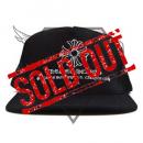 PRINTED CROSS TRUCKER HAT