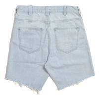 Mascot Denim Shorts Bleach Wash