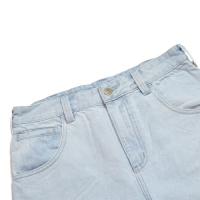 Mascot Denim Shorts Bleach Wash