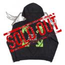 DSM VINTAGE “Fluro Rebellion HOODIE” BLACK GREEN