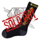 OLD ENGLISH SOCKS - BLACK/YELLOW