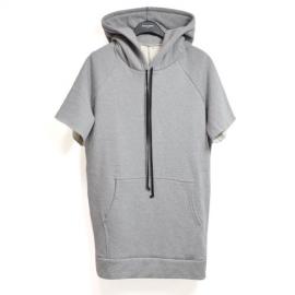 Cutoff Sleeve Hoodie