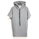 Cutoff Sleeve Hoodie