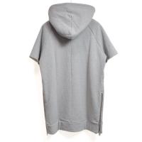 Cutoff Sleeve Hoodie