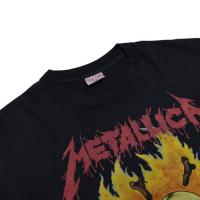 Metallica Pushead Flaming Skull