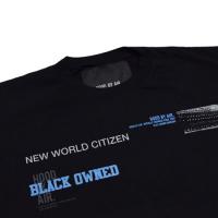 FORMATION TEE / NEW WORLD CITIZEN - BLACK