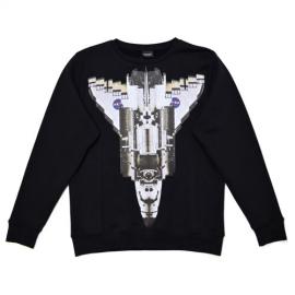 CHAPEL CREW BLACK WHITE