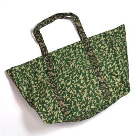 CAMO TOTE BAG / VIRIDIAN GREEN STYLE CAMO