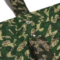 CAMO TOTE BAG / VIRIDIAN GREEN STYLE CAMO