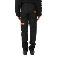 TAPE RAW DENIM PANTS