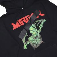 MIRROR SKULL HOODIE BLACK