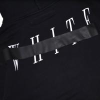 MIRROR SKULL HOODIE BLACK