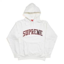 Water Arc Hooded Sweatshirt White