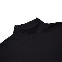 TURTLENECK SWEATSHIRT  FRONT HOLE AND DOUBLE CUFF
