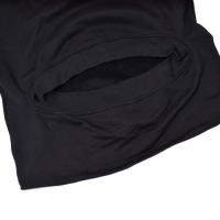 TURTLENECK SWEATSHIRT  FRONT HOLE AND DOUBLE CUFF