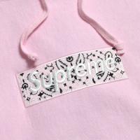Bandana Box Logo Hooded Sweatshirt Pink