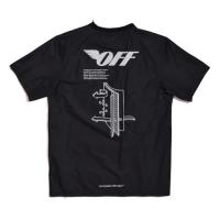 GORETEX S/S TEE BLACK WHITE