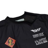 GORETEX S/S TEE BLACK WHITE